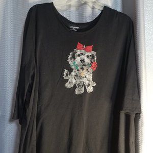 Catherine's Sparkly Puppy Top